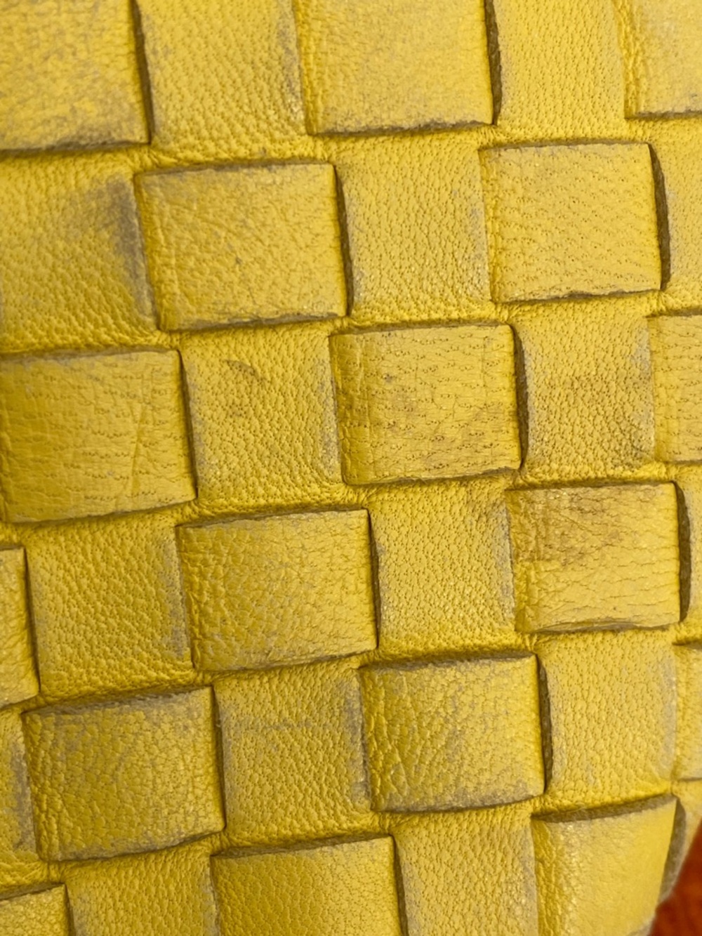 Bottega Veneta Yellow Woven Leather Hobo - Picture 10 of 12
